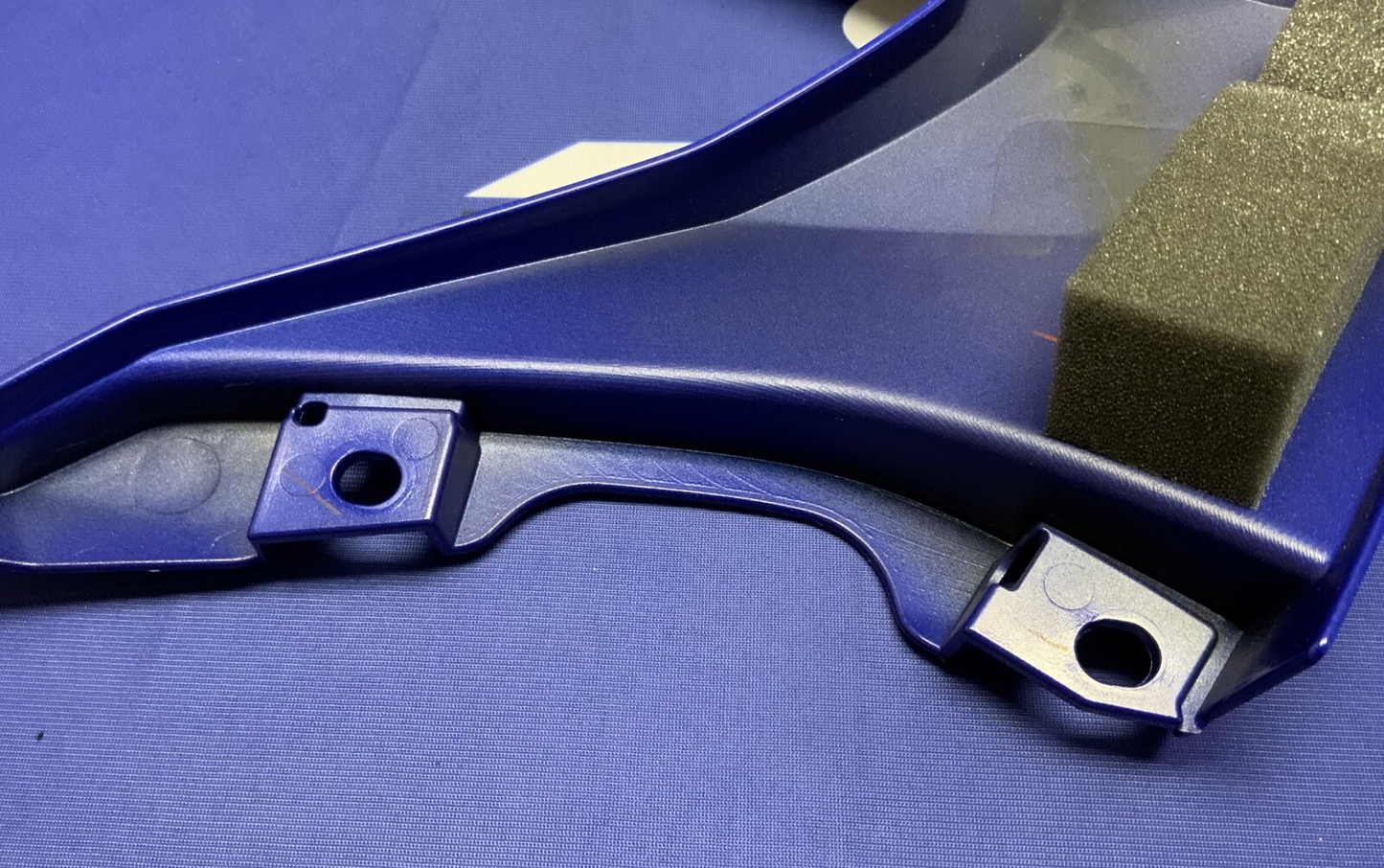 Yamaha Left Upper Fairing (Blue) YZF-R6 2017-2024 OEM BN6-2117V-00-P0