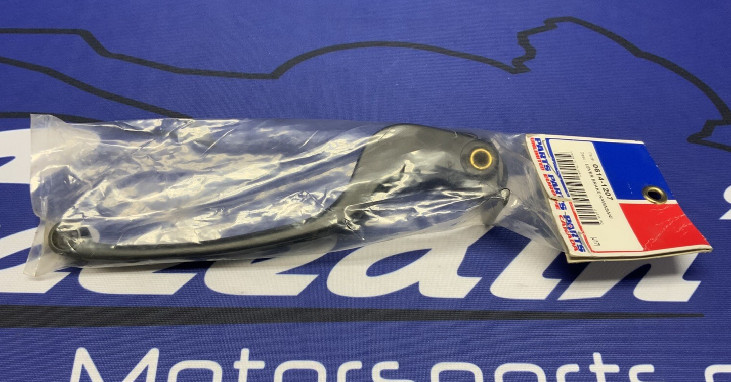 Parts Unlimited Brake Lever (Black) ZX-6R 2005-2006 0614-1207