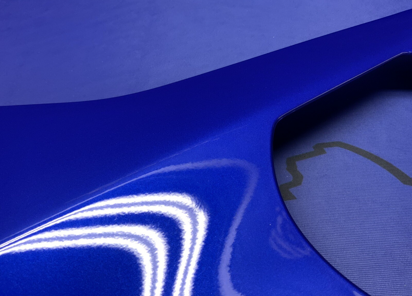 Yamaha Left Lower Fairing (Blue) YZF-R6 2017-2024 OEM BN6-W283U-90-P0