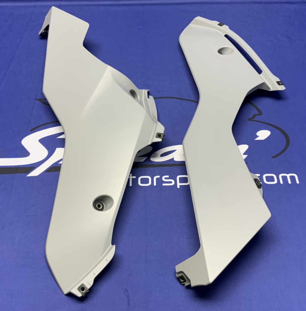 Yamaha Left & Right Lower Fairing Set (Gray) YZF-R6 2017-24 OEM BN6-28385-00-P4