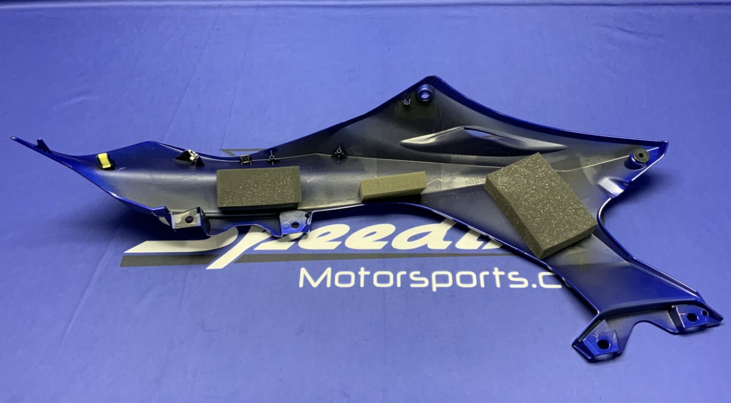 Yamaha Right Upper Fairing (Blue) YZF-R6 2017-2024 OEM BN6-2117W-00-P0