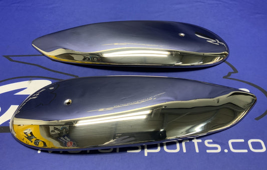 Ducati Tank Cover Set Chrome Scrambler 2017-2021 OEM 97380251A