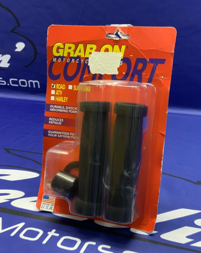 Grab On Black Comfort Road Grips 7/8 in. x 5 in. x 1.4 in 179221
