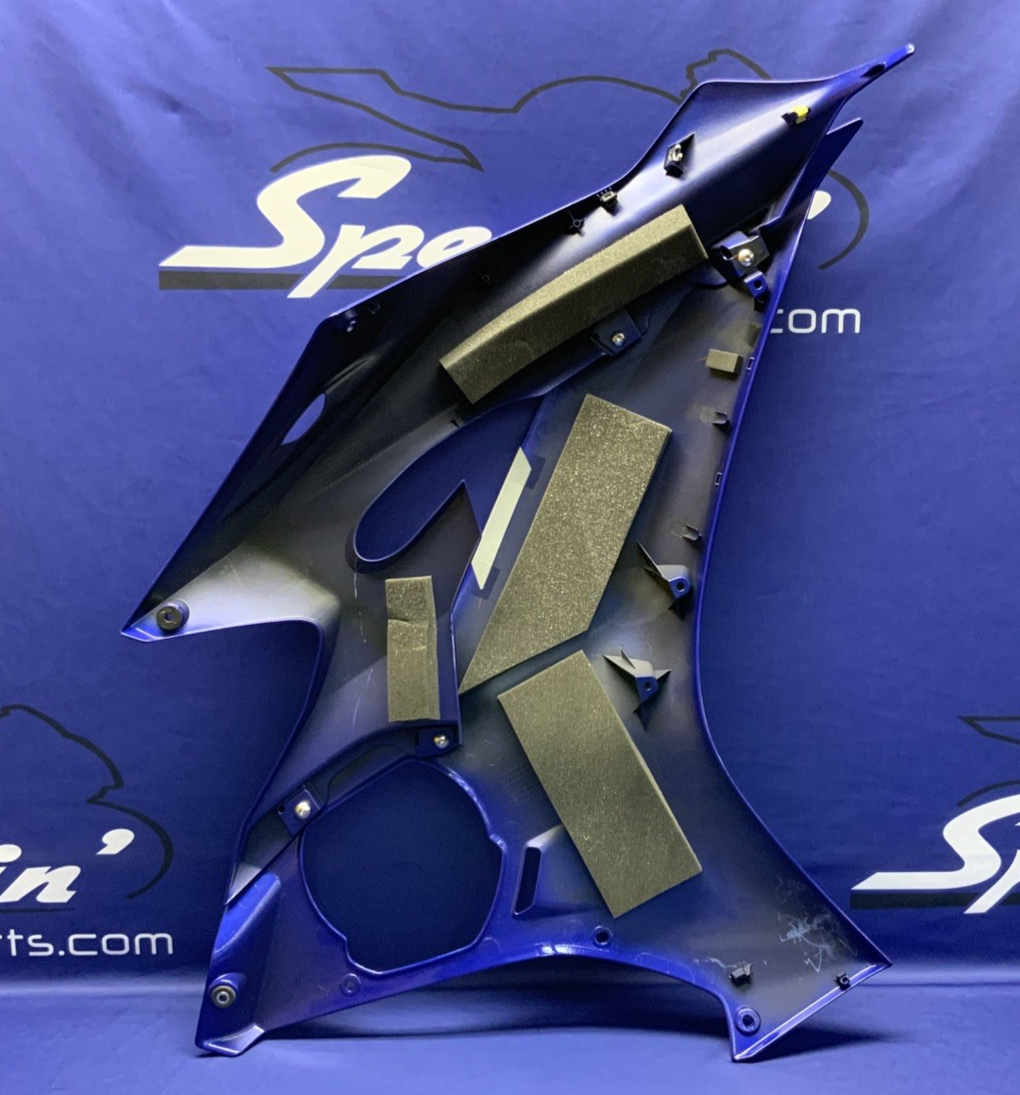 Yamaha Left Complete Fairing (Blue) YZF-R6 2017-2024 OEM BN6-W283U-90-P0