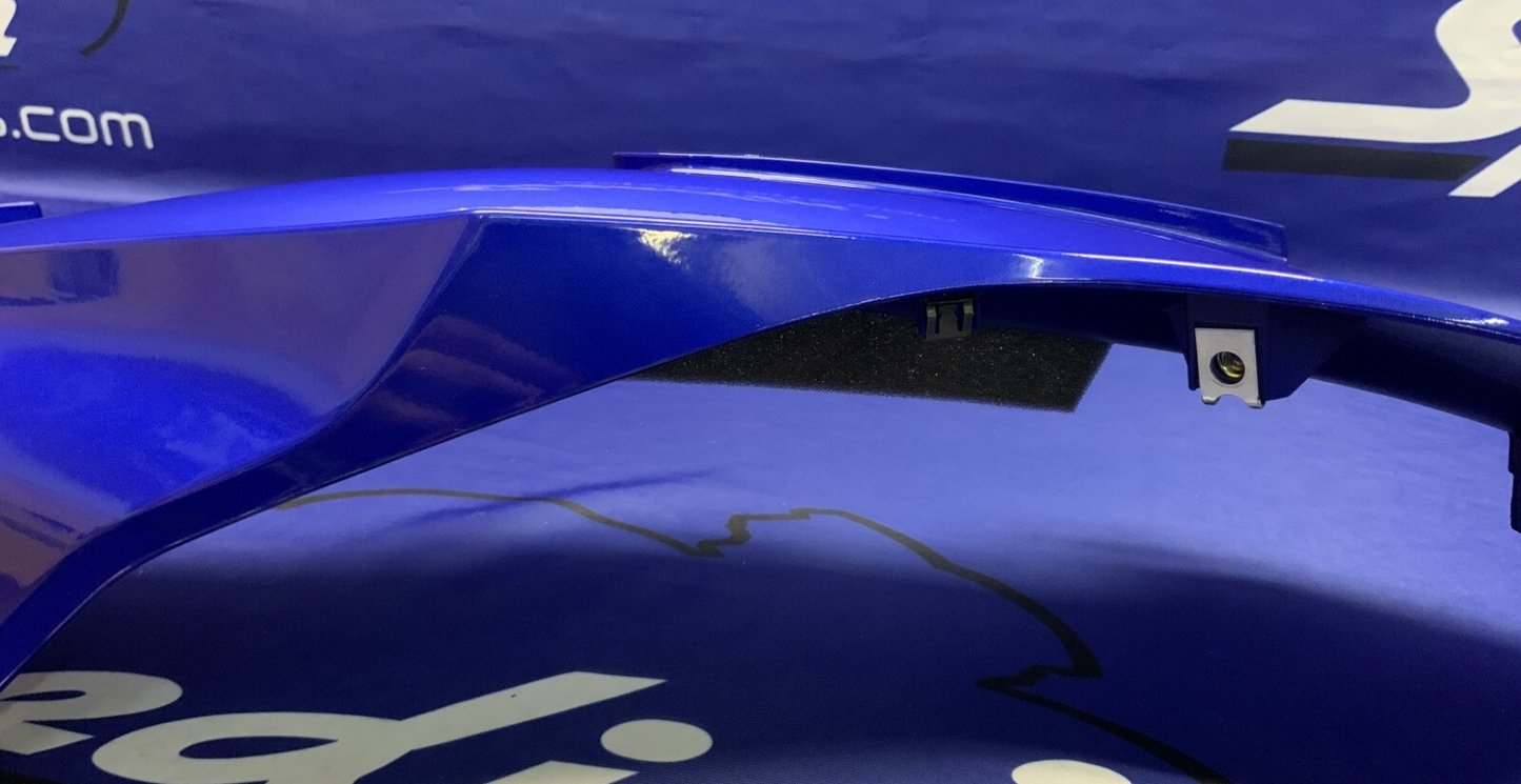Yamaha Left Upper Fairing (Blue) YZF-R6 2017-2024 OEM BN6-2117V-00-P0
