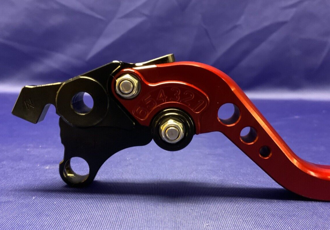 Pazzo Racing Clutch and Brake Lever Set (Red) Hayabusa 2008-2020 F-41, S-14