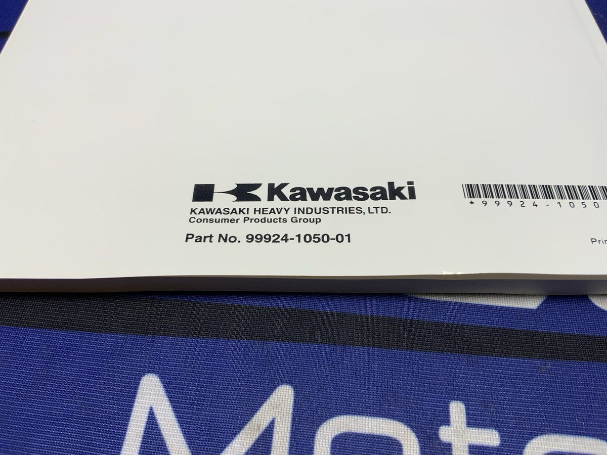 Kawasaki KLR600 Service Manual 1984 OEM 99924-1050-01