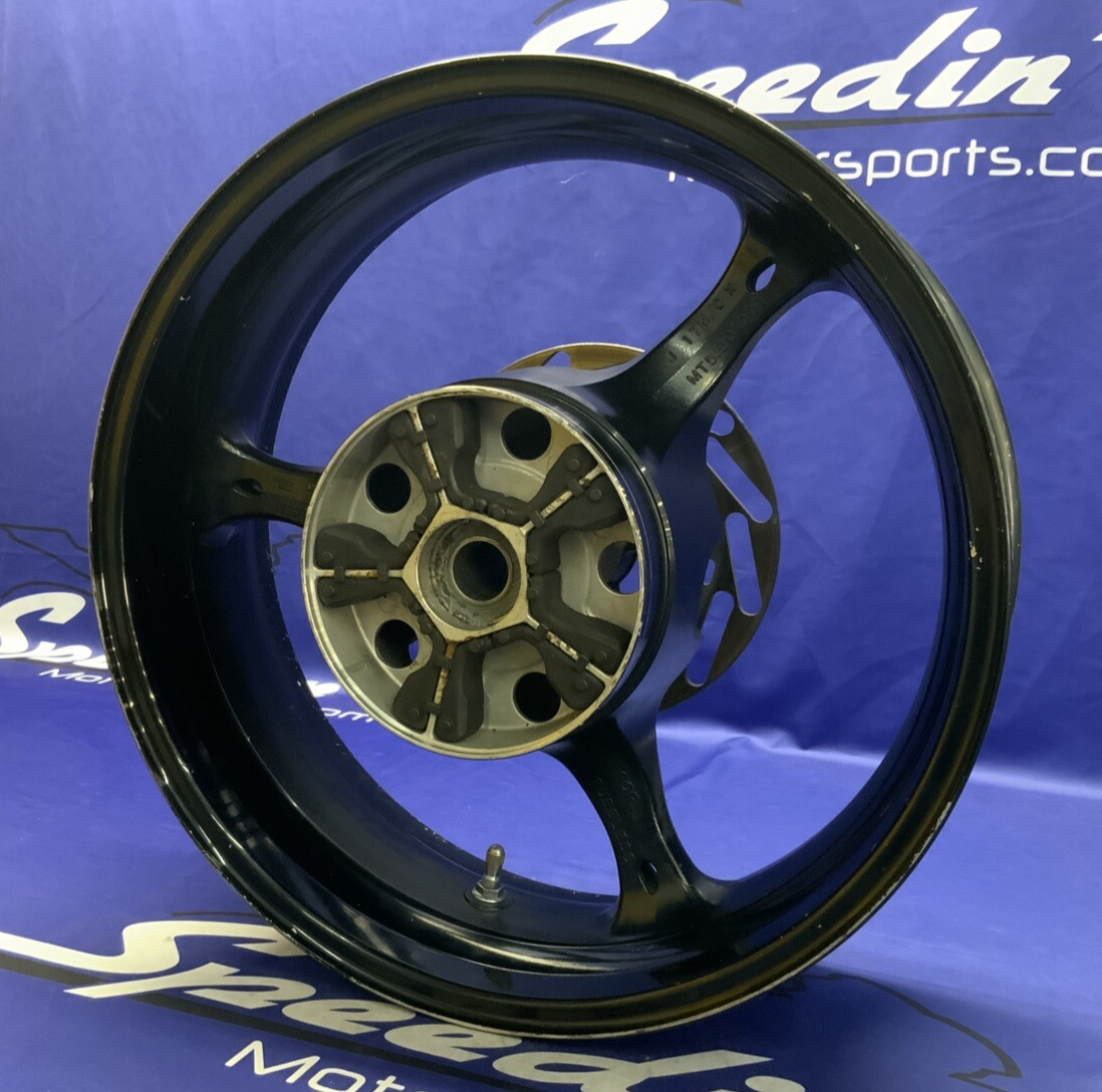 Suzuki Rear Wheel W/ Brake Rotor (Black) GSXR 600/750 06-07 OEM 64111-01H00-019