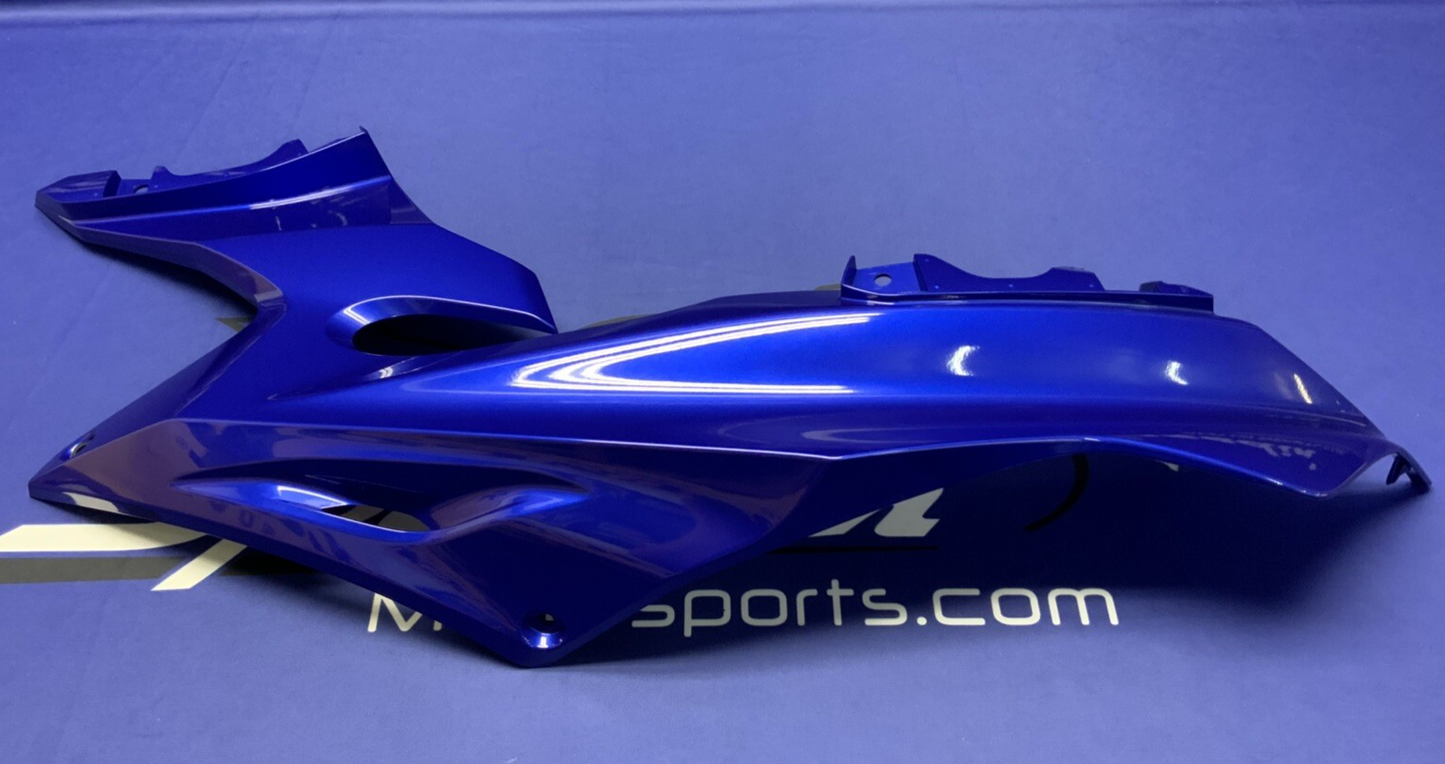 Yamaha Left Upper Fairing (Blue) YZF-R6 2017-2024 OEM BN6-2117V-00-P0