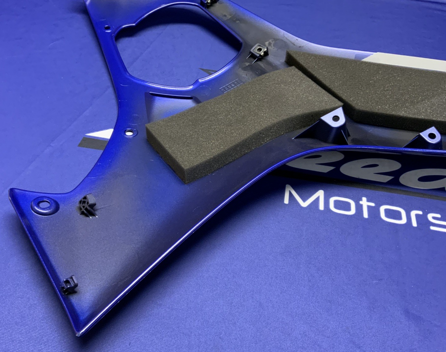 Yamaha Left Lower Fairing (Blue) YZF-R6 2017-2024 OEM BN6-W283U-90-P0