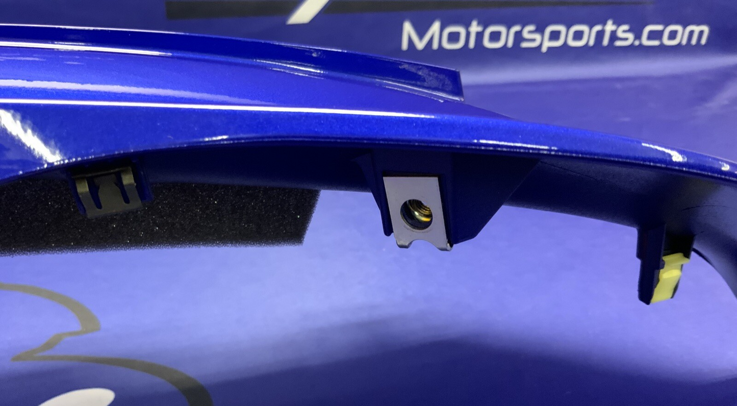 Yamaha Left Upper Fairing (Blue) YZF-R6 2017-2024 OEM BN6-2117V-00-P0