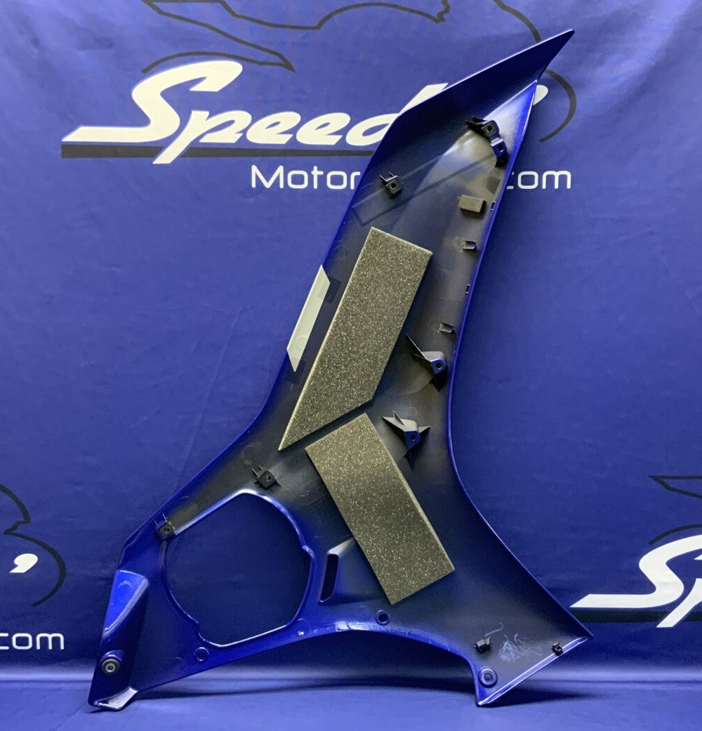 Yamaha Left Lower Fairing (Blue) YZF-R6 2017-2024 OEM BN6-W283U-90-P0