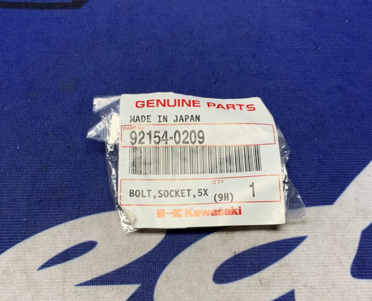 Kawasaki Bolt Socket 5X16 Several Models OEM 92154-0209