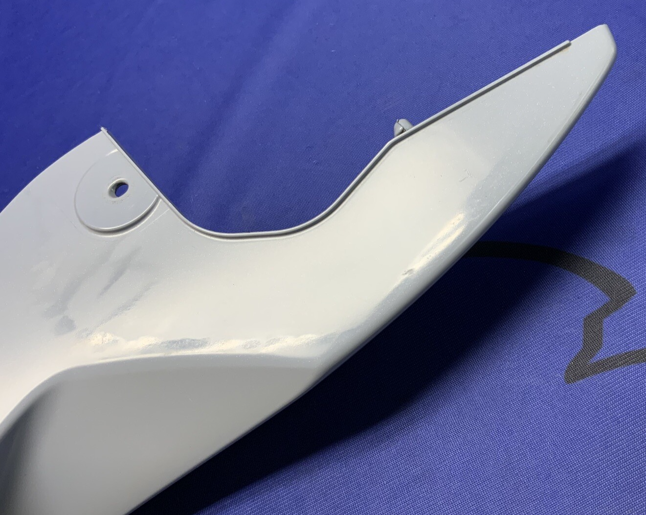 Suzuki Right Rear Frame Cover (Gray) GSXR 750/600 2011-2025 OEM 47100-15J10-QEB