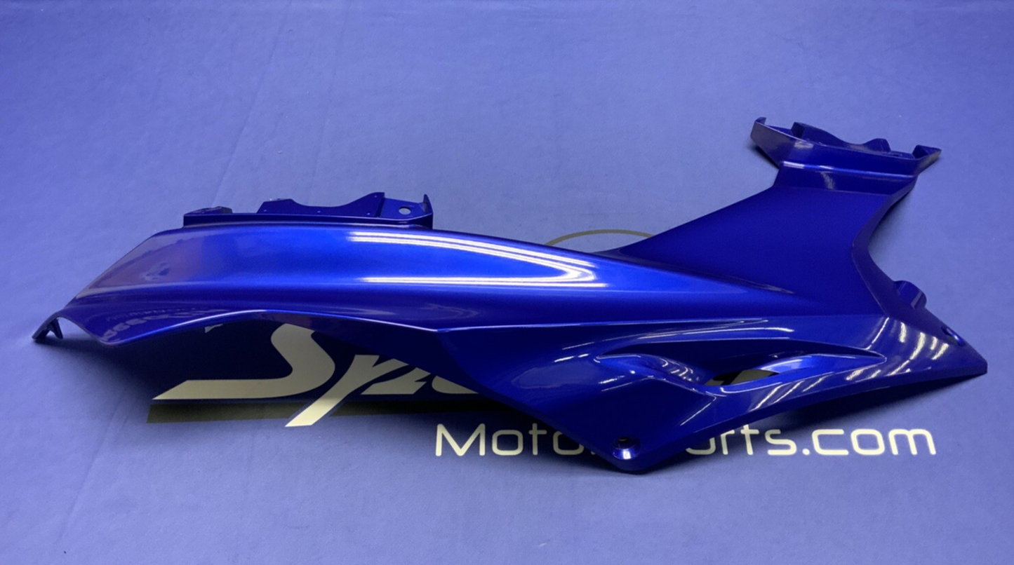 Yamaha Right Upper Fairing (Blue) YZF-R6 2017-2024 OEM BN6-2117W-00-P0