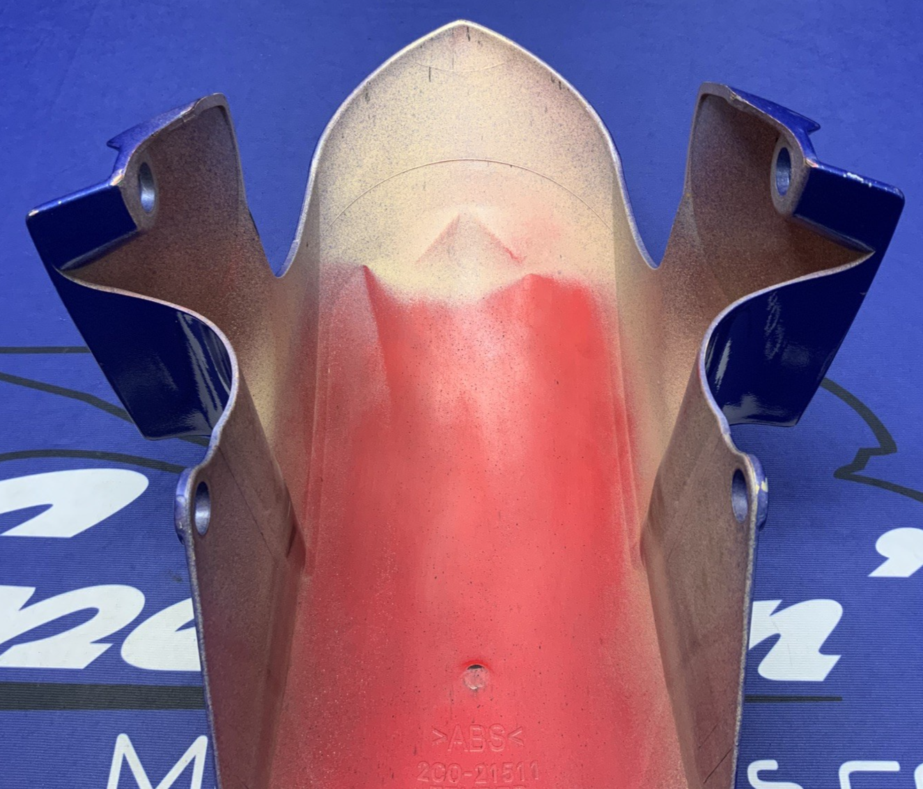 Yamaha Front Fender (Painted Blue) YZF-R6 2006-2010 OEM 2C0-21511-01-P3