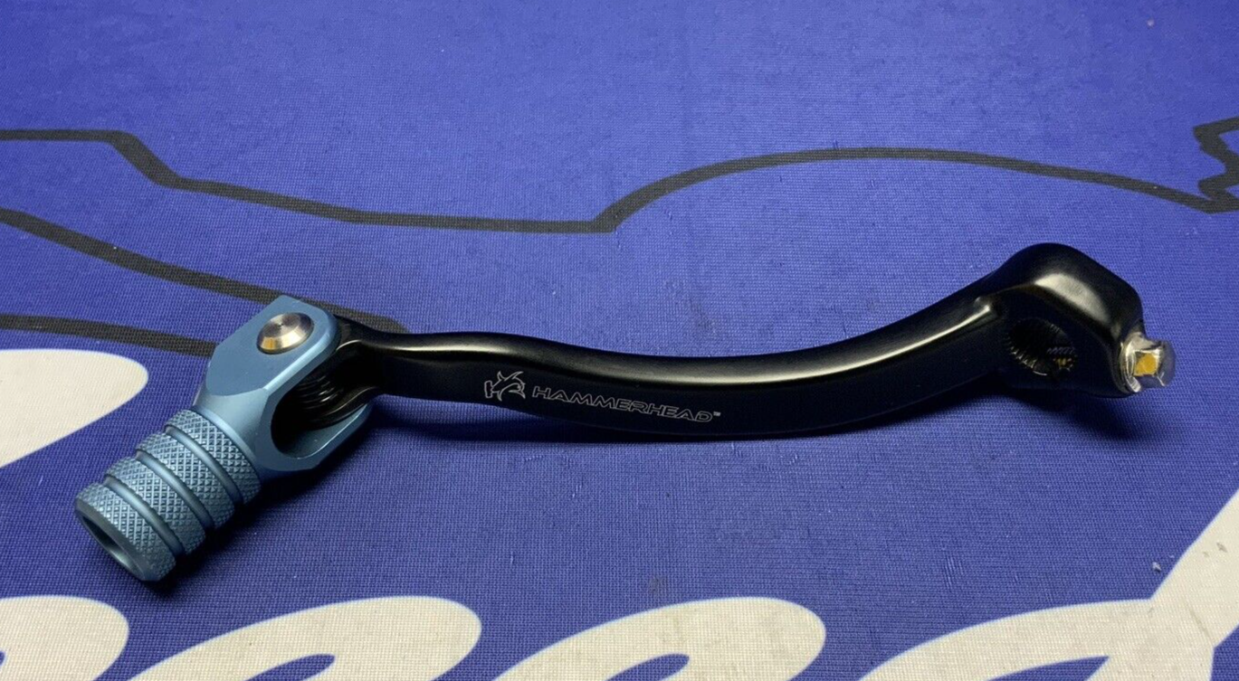 Hammer Head Offset Forged Shift Lever Black & Blue YZ250F/450F 2014-2016 11-0224