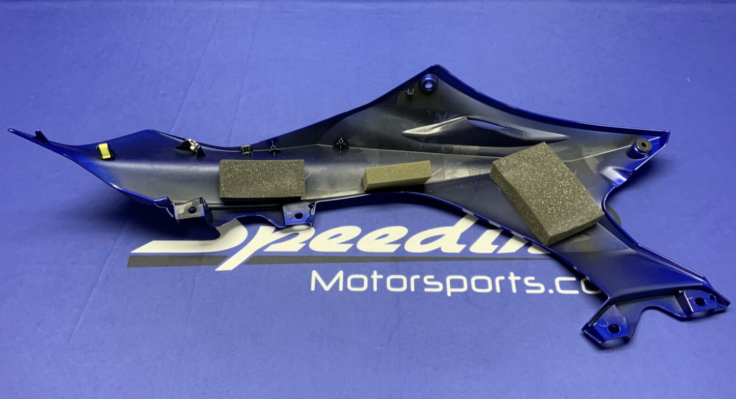 Yamaha Right Upper Fairing (Blue) YZF-R6 2017-2024 OEM BN6-2117W-00-P0
