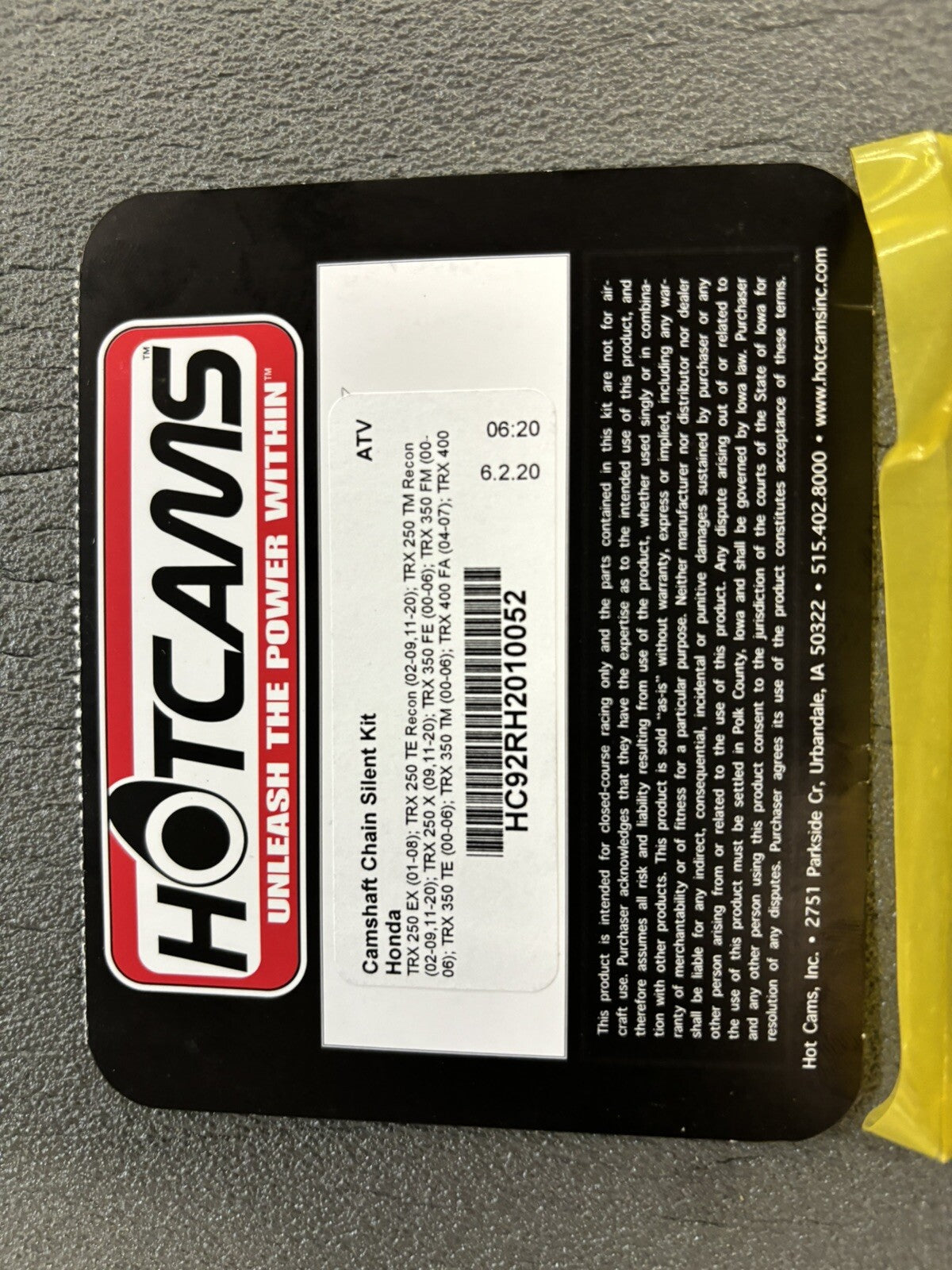 Hot Cams Cam Chain Honda TRX 250 HC92RH2010052