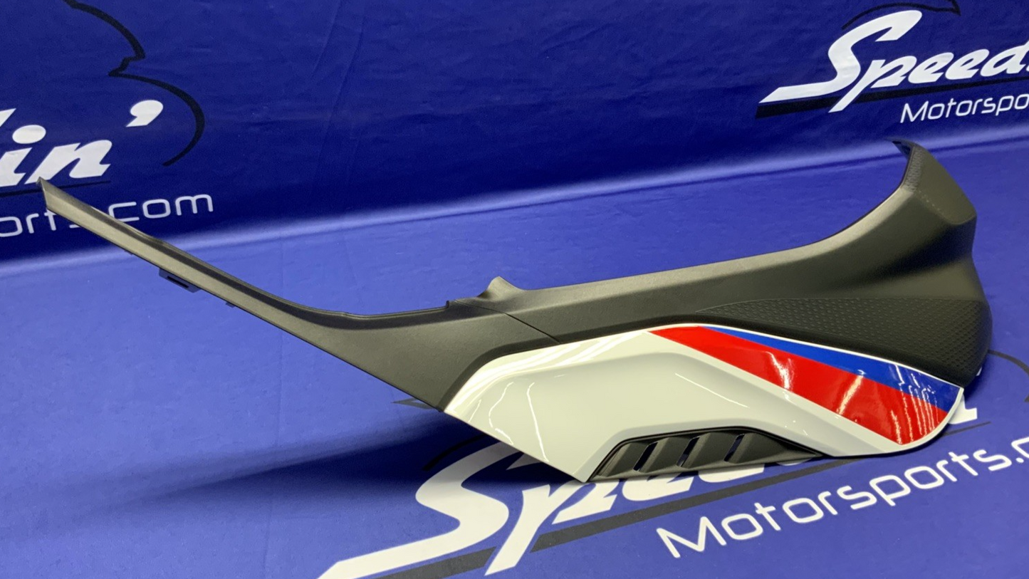 BMW Right Tank Fairing (Black & White) S1000RR 2020-2023 OEM 46638569772