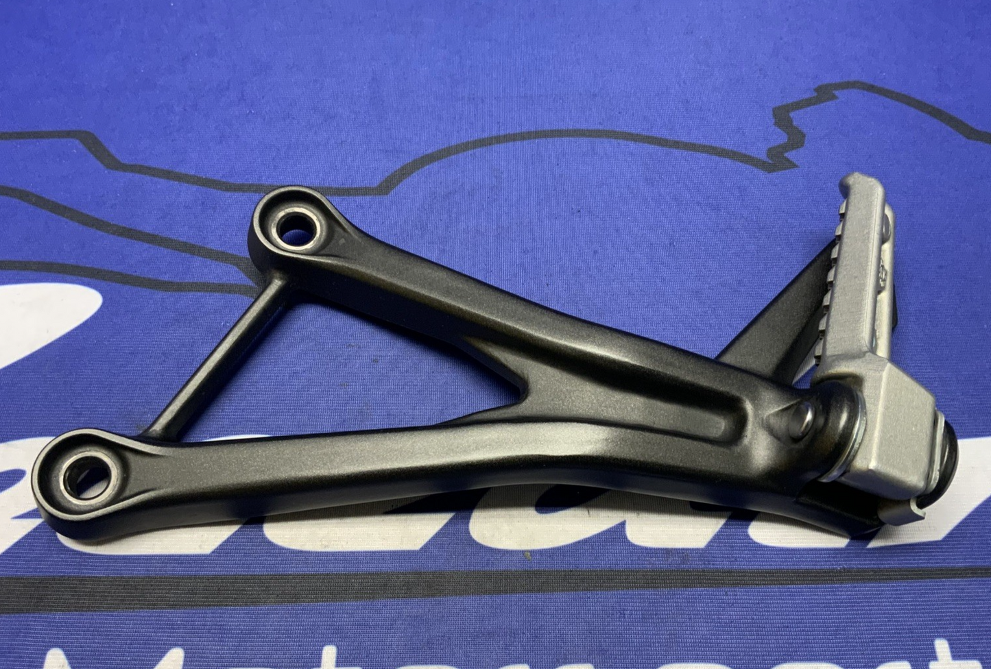 Kawasaki Left Passenger Foot Rest (Black) ZX-4R/RR 2023-2025 OEM 35063-1488-18R