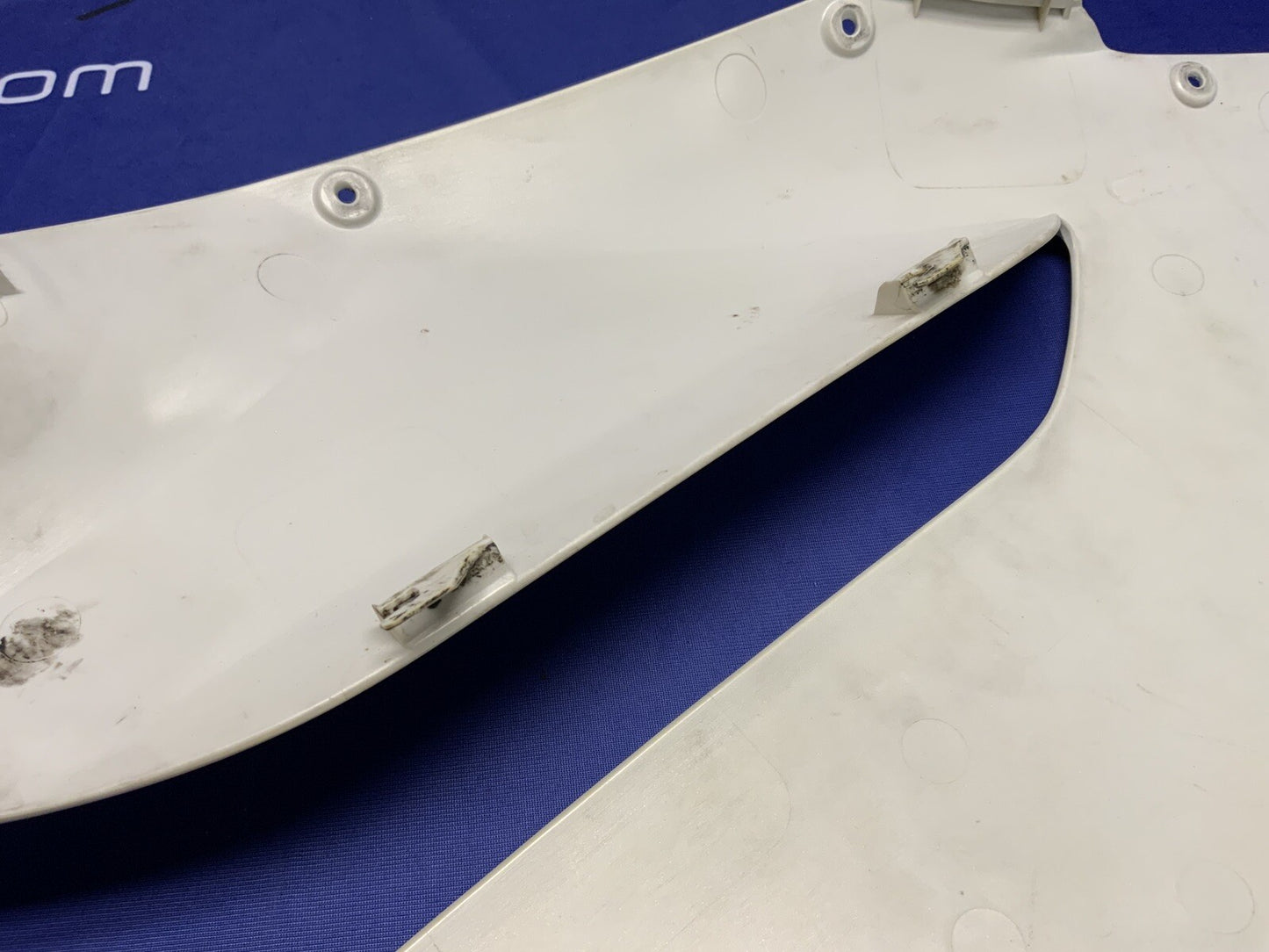 Ducati Upper Left Fairing (White) Panigale 899 2014, 2015 OEM 48015521AW