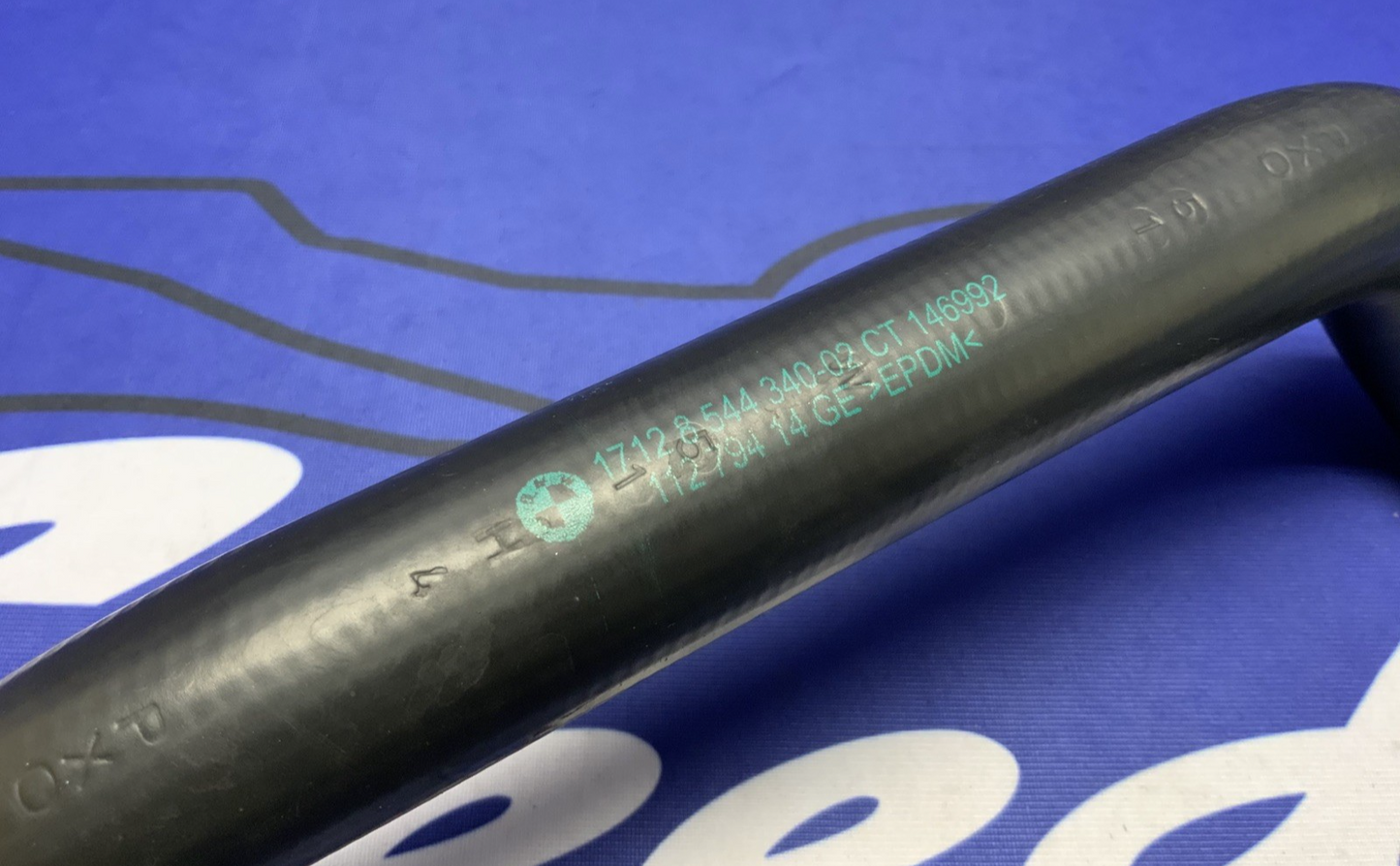 BMW Coolant Hose Set S1000RR 2014-2019 OEM 17128544340