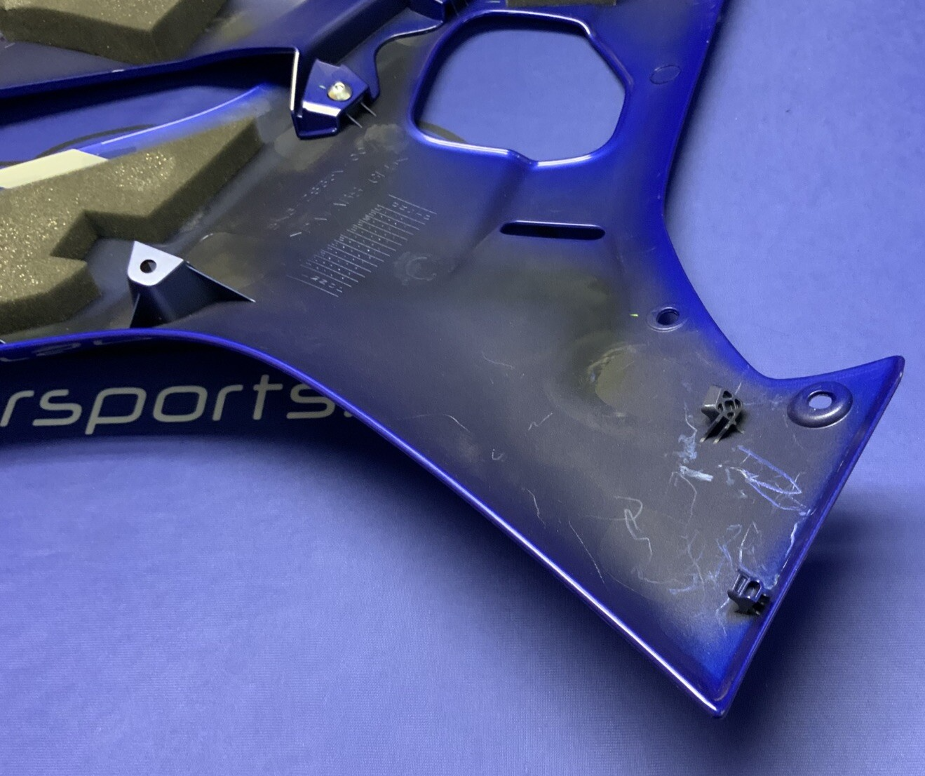 Yamaha Right Complete Fairing (Blue) YZF-R6 2017-2024 OEM BN6-W283V-90-P0