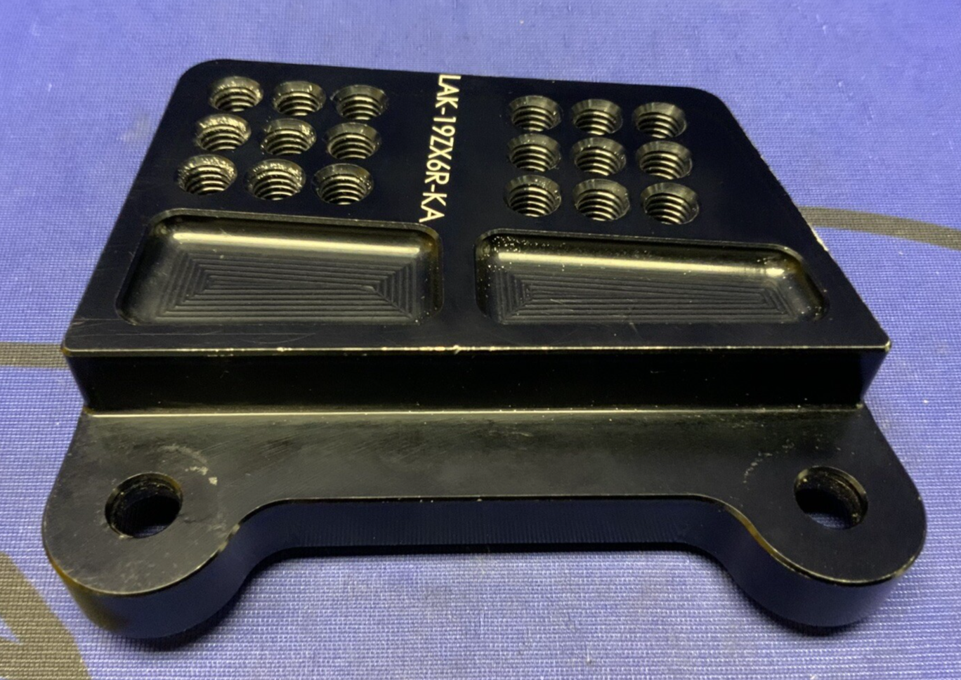 Graves Motorsports Left Hand Rear Set Bracket ZX-6R 2019-2023 LAK-19ZX6R-KA