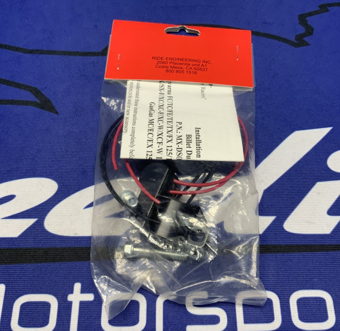 Ride Engineering Start/ Stop Switch KTM 450 SXF 2013-2024 MX-DS00B-AS