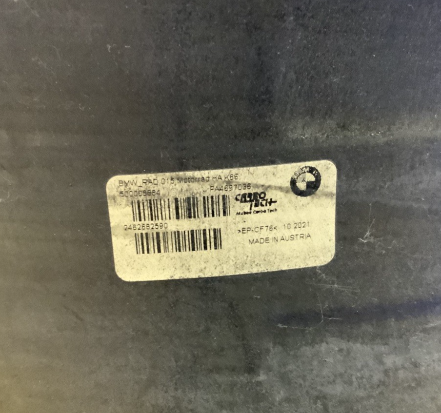 BMW Rear Carbon Wheel M1000RR 2021-2023 OEM 36315A6D685