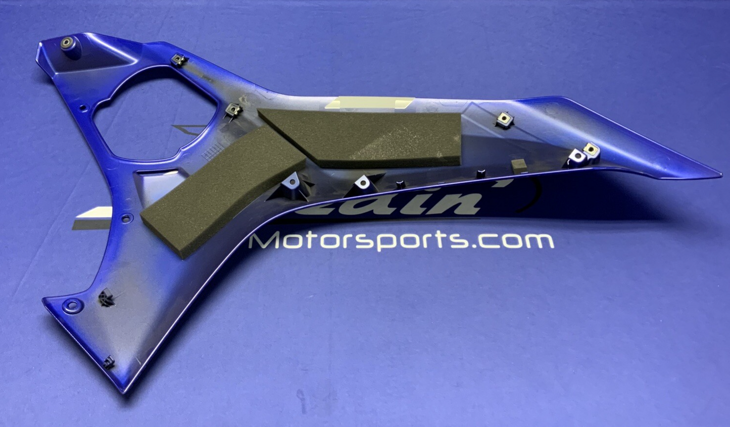 Yamaha Left Lower Fairing (Blue) YZF-R6 2017-2024 OEM BN6-W283U-90-P0