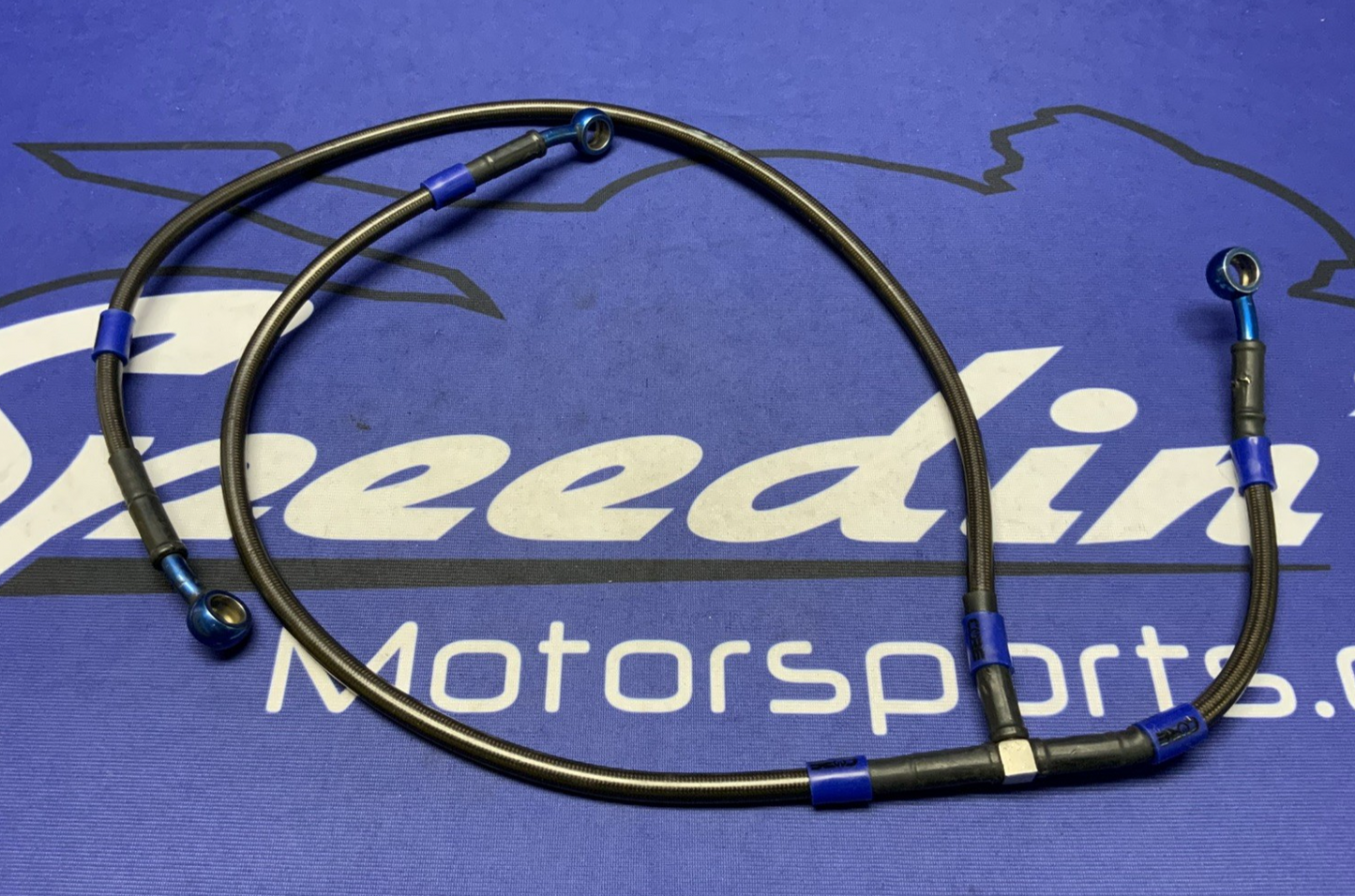 Core Moto Brake Line Set (Black &Blue) YZF-R6 2017-2024 CT2047