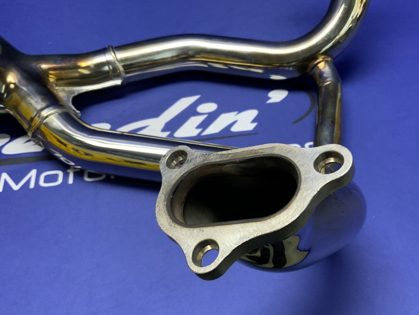 BMW Chrome Plated Exhaust Manifold R1250GS 2018-2023 OEM 18519829769