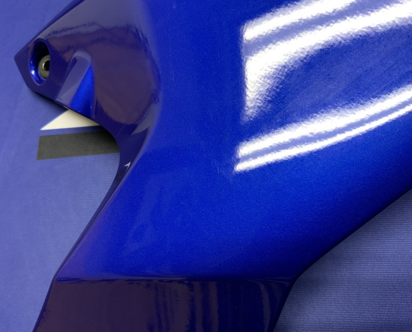 Yamaha Right Upper Fairing (Blue) YZF-R6 2017-2024 OEM BN6-2117W-00-P0