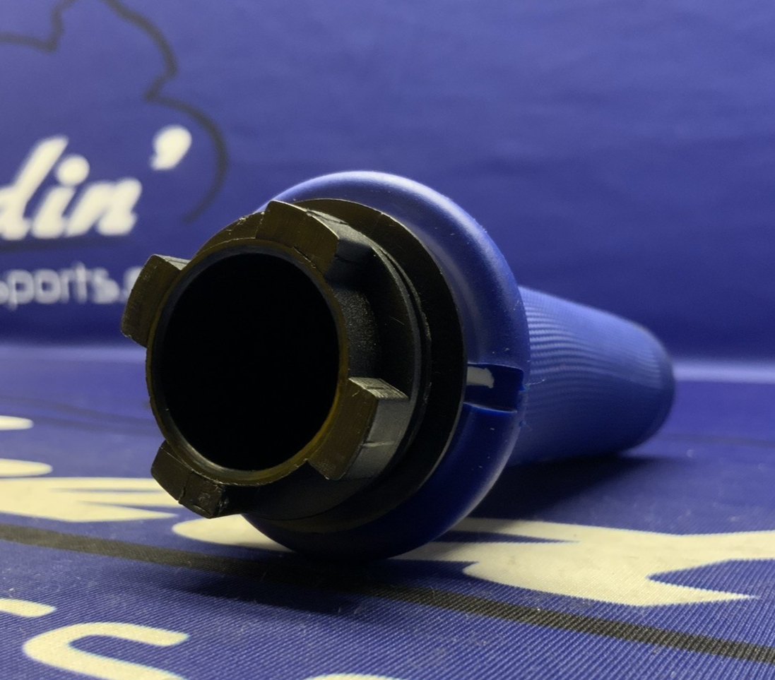 Domino XM2 Throttle Tube W/ Grip (Blue)