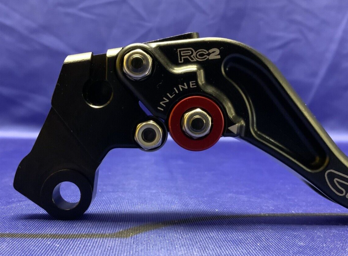 CRG RC2 Clutch Lever Black & Red Monster 821 2013-2014 2AD-611-H-B