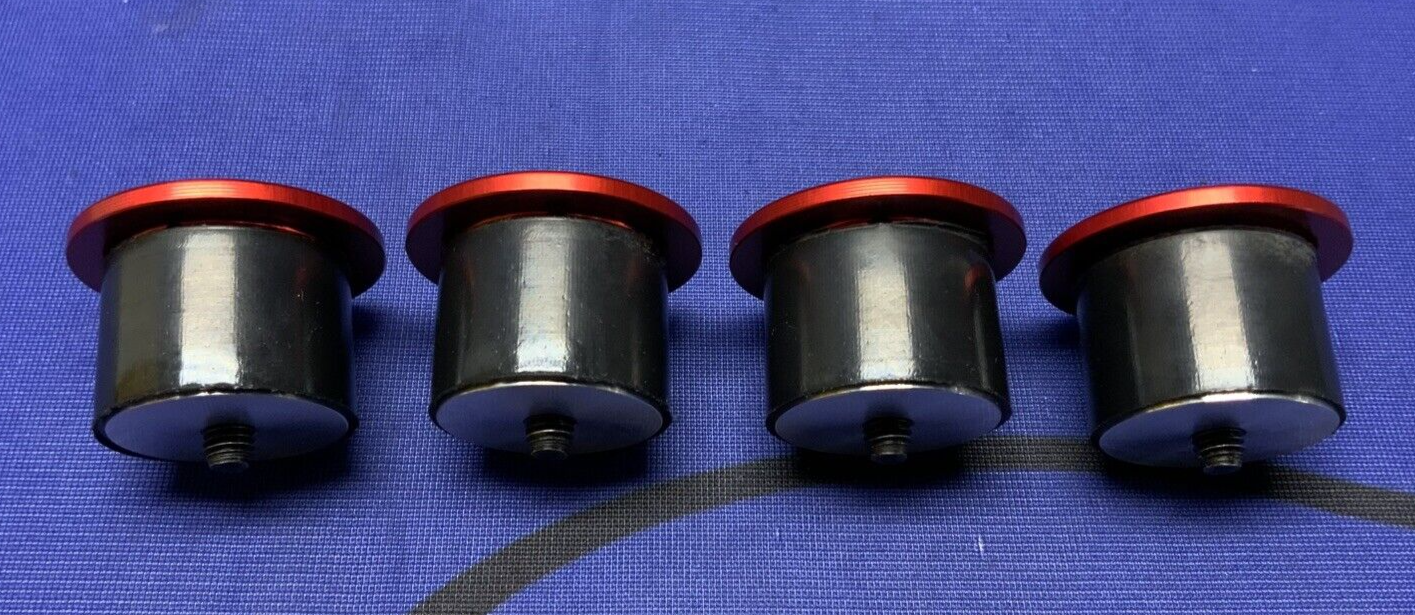 Ducati Frame Plugs (Red) Monster 797 2017-2021 OEM 97380781A
