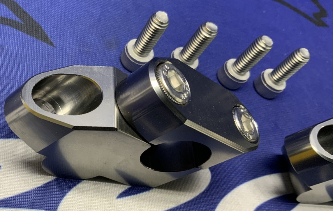 Zeta Racing Bar Rise Kit Offset (22.2mm Bar) ZE53-026