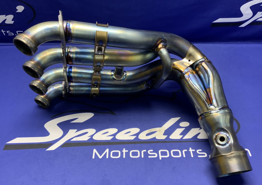 Kawasaki Exhaust Manifold (Titanium) ZX-10R/RR 2021-2025 OEM 39178-0390