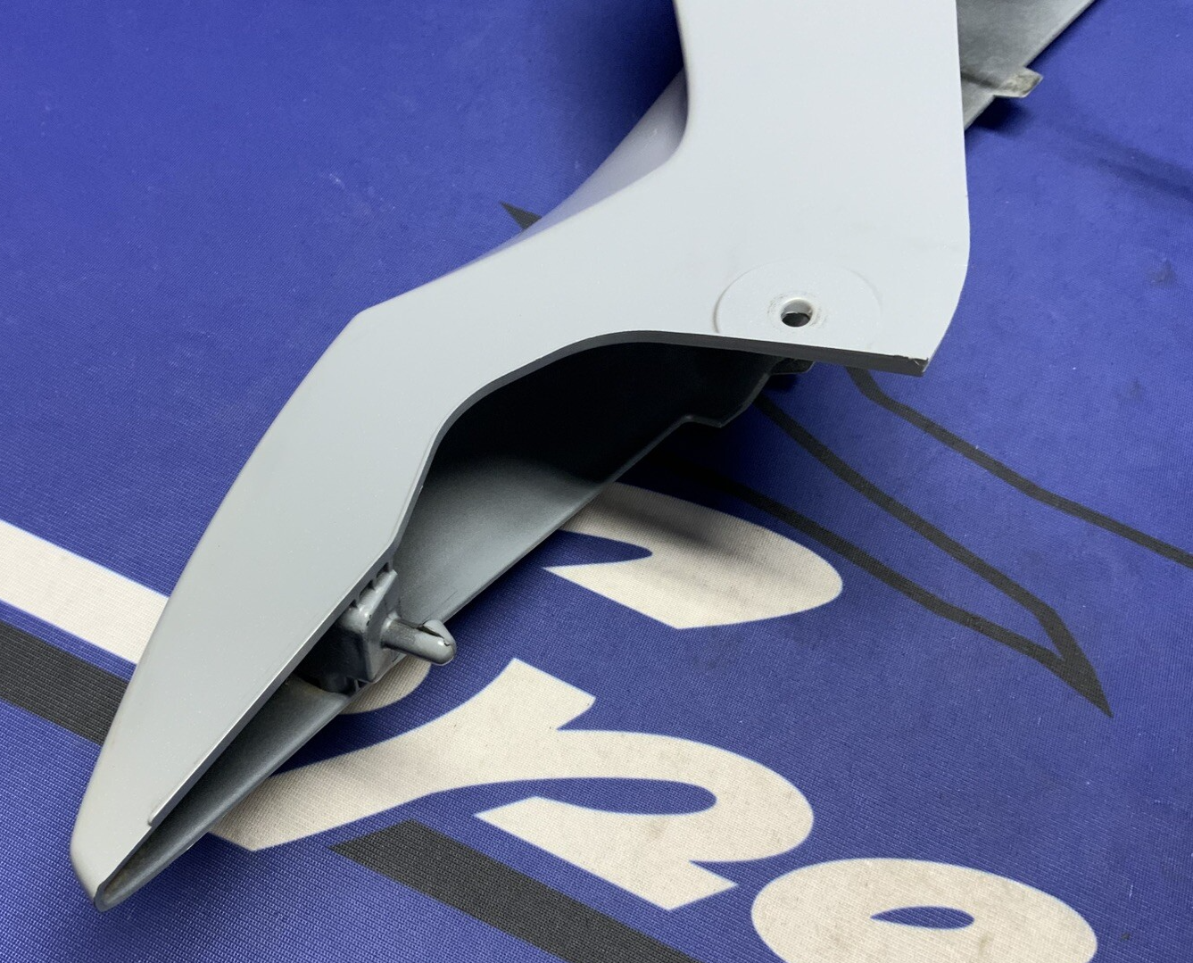 Suzuki Right Rear Frame Cover (Gray) GSXR 750/600 2011-2025 OEM 47100-15J10-QEB