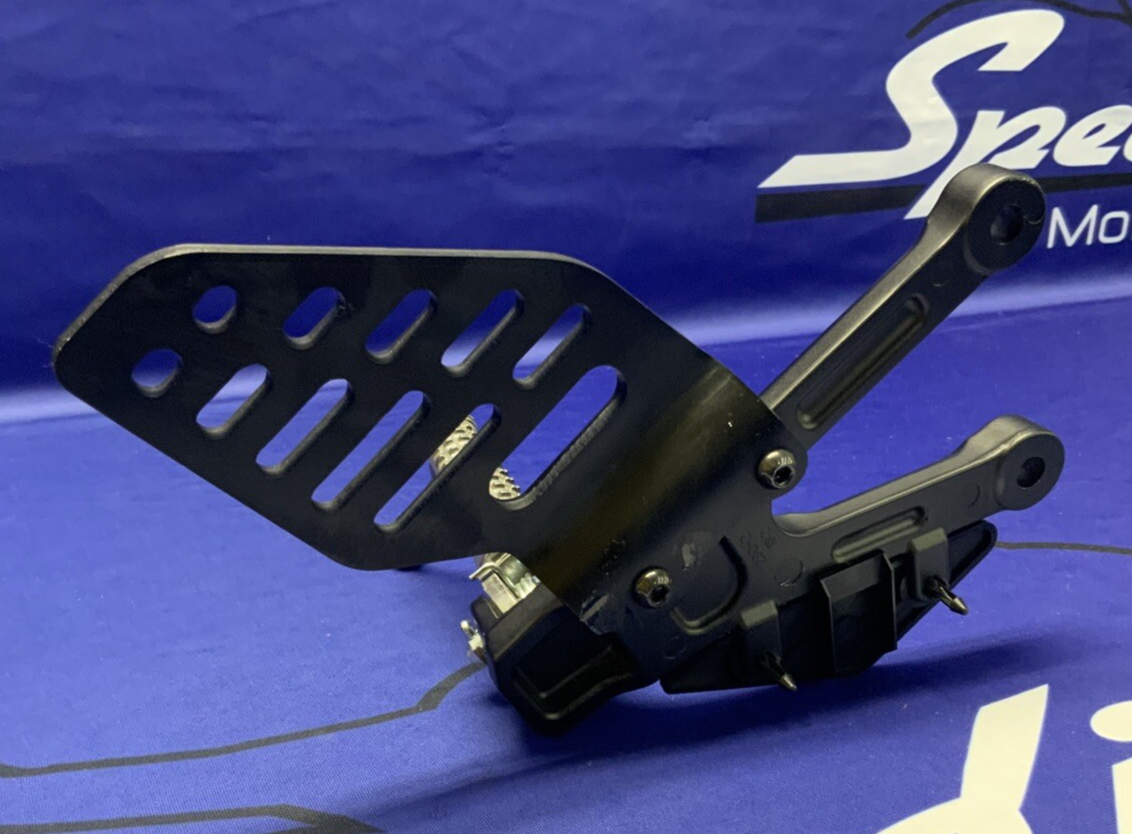 Yamaha Left Rearset (Black) YZF-R6 2012-2024 OEM 2C0-27442-10-00