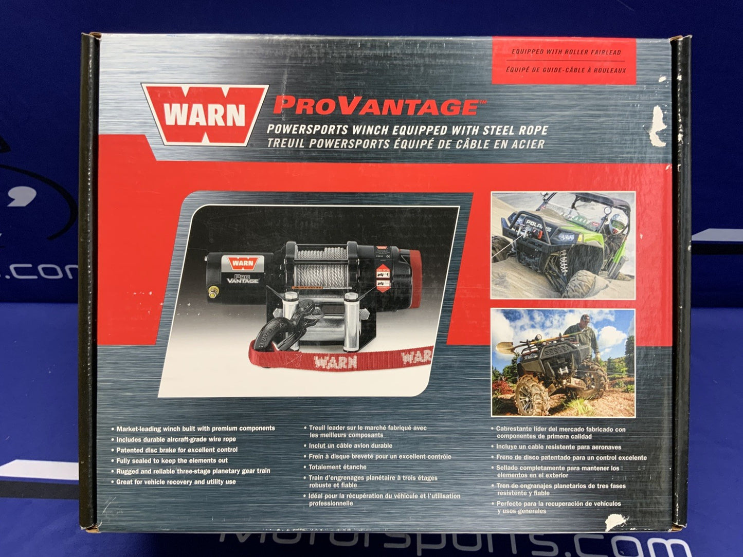 WARN ProVantage 2500 Winch Suzuki KingQuad 500/750 2019 990A0-45100
