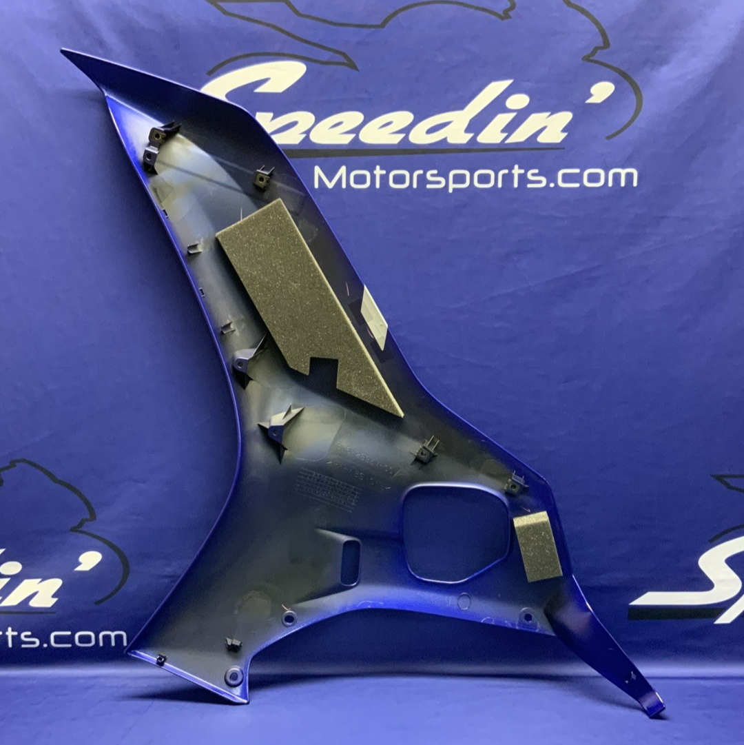 Yamaha Right Lower Fairing (Blue) YZF-R6 2017-2024 OEM BN6-W283V-90-P0