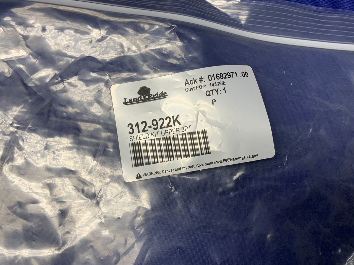 Land Pride Upper Shield Kit 312-922K