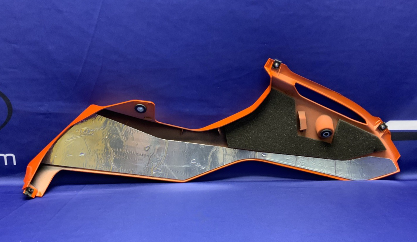 Yamaha Left Lower Fairing (Orange) YZF-R6 2017-2024 OEM BN6-28385-00-P5