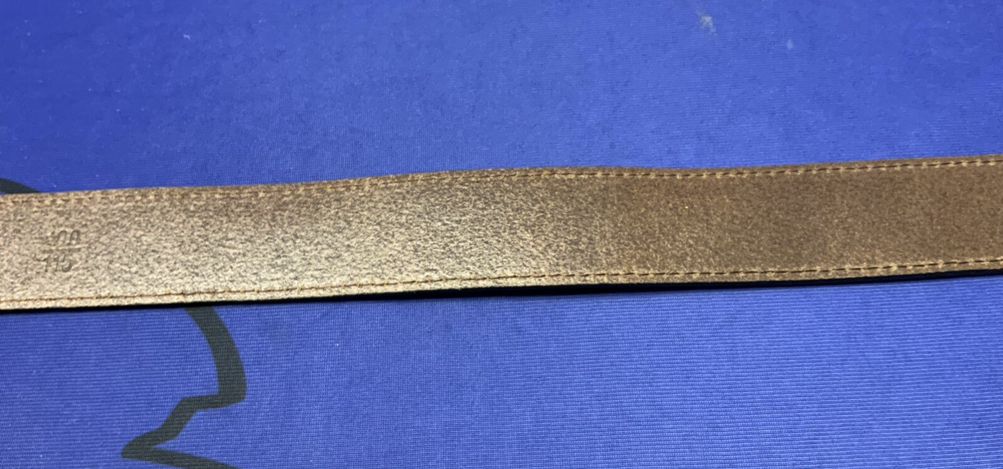Ducati Scrambler Logo Leather Belt (Brown) 100 cm OEM 987691895