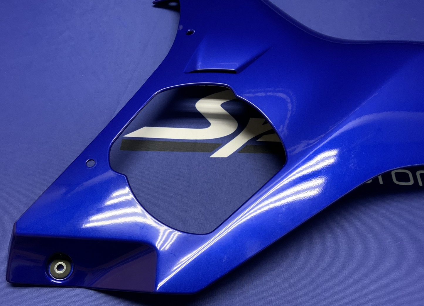 Yamaha Left Lower Fairing (Blue) YZF-R6 2017-2024 OEM BN6-W283U-90-P0