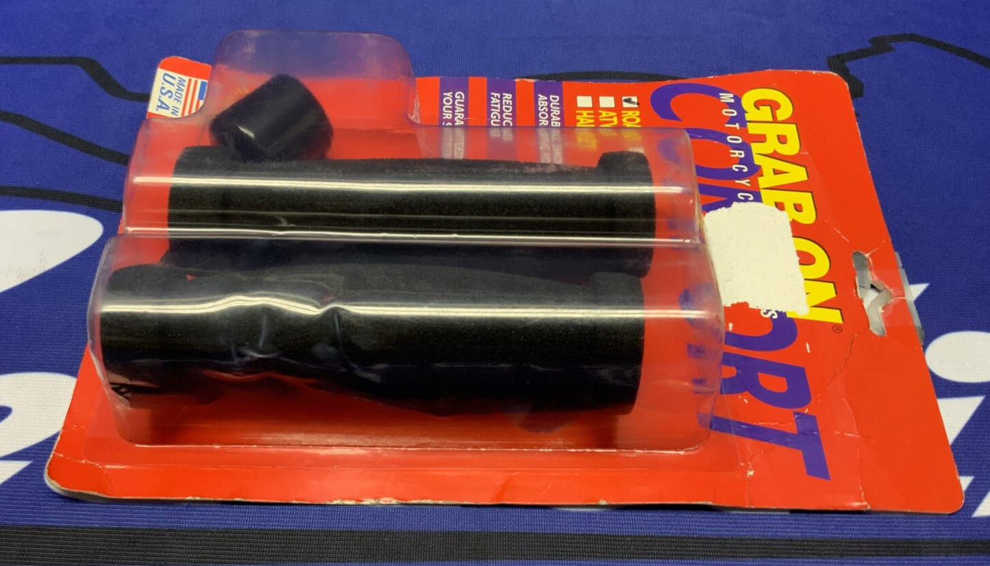 Grab On Black Comfort Road Grips 7/8 in. x 5 in. x 1.4 in 179221