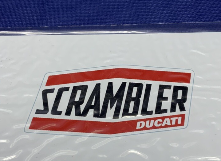 Ducati "Lifestyle Logo" Scrambler Stickers OEM 987691868